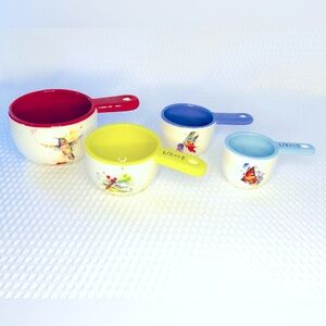 Pioneer Woman Measuring Cup Set Bird Dragonfly Butterfly